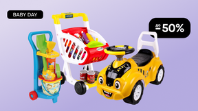 BABY DAY! До -50% на игрушки на колесах