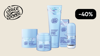 -40% на все средства для ухода за лицом Face Boom