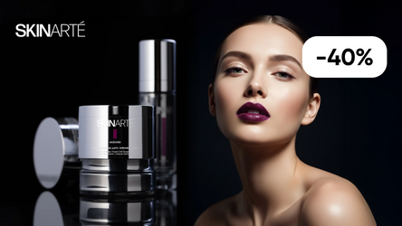 Акция: -40% на средства для лица SkinArte