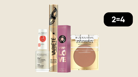 Акция: 2=4 купи четыре по цене двух! Косметика Eveline Cosmetics